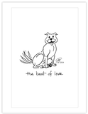 Note Cards: The Beat of Love (pack of 12)