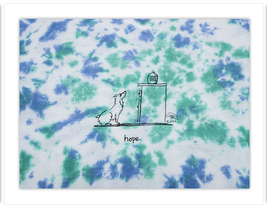 XL:  Hope, Hand Dyed