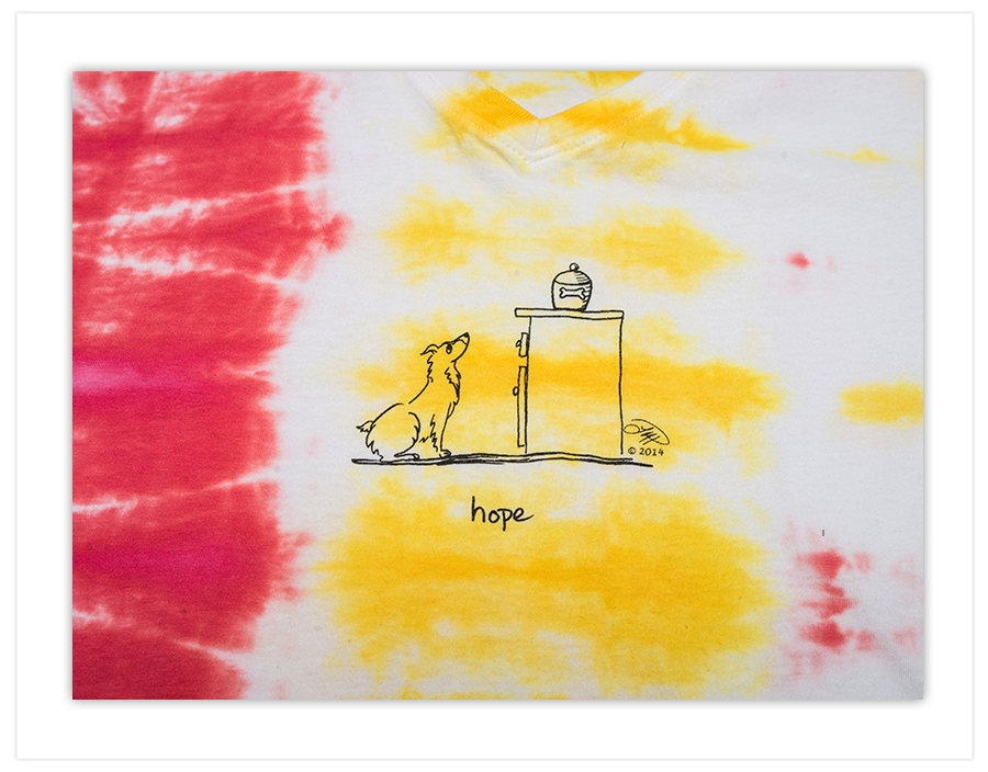 XL:  Hope, Hand Dyed
